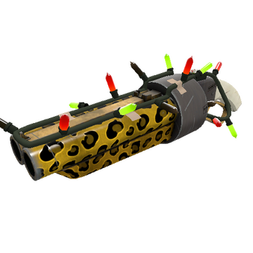 Festivized Leopard Printed Scattergun