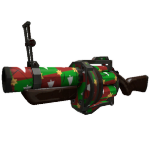 Gifting Mann's Wrapping Paper Grenade Launcher (Well-Worn)