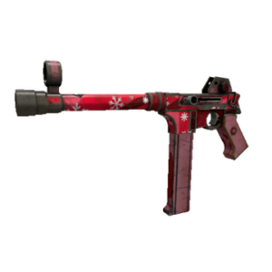 Strange Snowflake Swirled SMG (Battle Scarred)