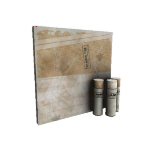 Strange Unusual Cardboard Boxed War Paint (Well-Worn)