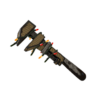 Strange Unusual Festivized Professional Killstreak Bamboo Brushed Wrench (Field-Tested)