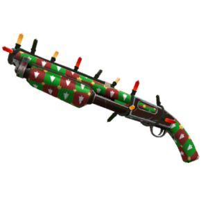 Strange Unusual Festivized Professional Killstreak Gifting Mann's Wrapping Paper Shotgun (Field-Tested)