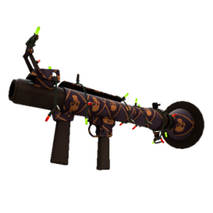 Strange Unusual Festivized Specialized Killstreak Skull Study Rocket Launcher (Factory New)