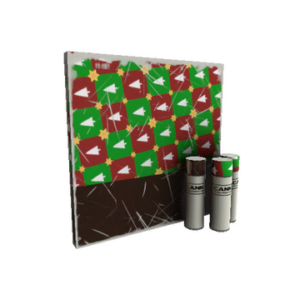 Strange Unusual Gifting Mann's Wrapping Paper War Paint (Field-Tested)