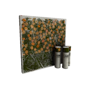 Strange Unusual Gourdy Green War Paint (Well-Worn)