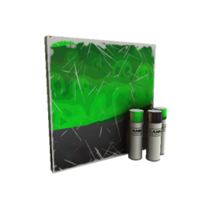 Strange Unusual Health and Hell (Green) War Paint (Field-Tested)