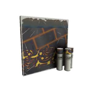 Strange Unusual Kiln and Conquer War Paint (Minimal Wear)