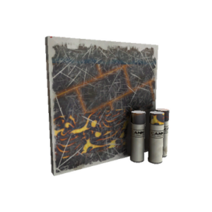 Strange Unusual Kiln and Conquer War Paint (Well-Worn)