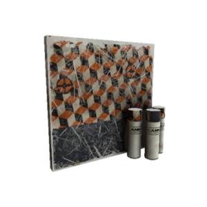 Strange Unusual Merc Stained War Paint (Well-Worn)