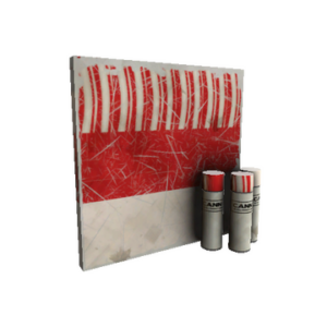 Strange Unusual Peppermint Swirl War Paint (Well-Worn)