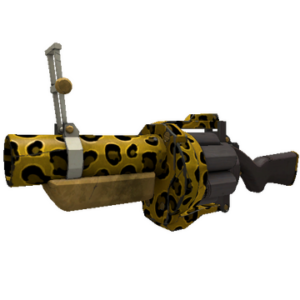 Strange Unusual Professional Killstreak Leopard Printed Grenade Launcher (Minimal Wear)