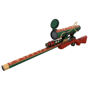 Strange Unusual Professional Killstreak Sleighin' Style Sniper Rifle (Minimal Wear)