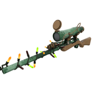 Unusual Festivized Professional Killstreak Alpine Sniper Rifle (Factory New)