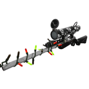 Unusual Festivized Professional Killstreak Skull Cracked Sniper Rifle (Field-Tested)