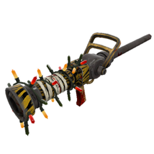 Unusual Festivized Tiger Buffed Medi Gun (Battle Scarred)