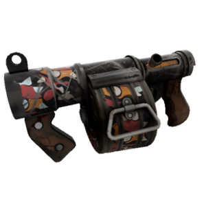 Unusual Professional Killstreak Carpet Bomber Stickybomb Launcher (Battle Scarred)