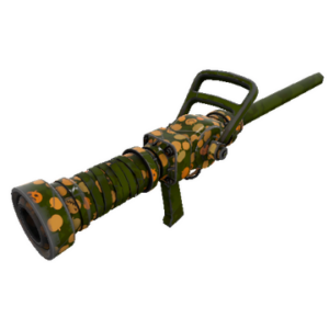 Unusual Professional Killstreak Gourdy Green Medi Gun (Field-Tested)