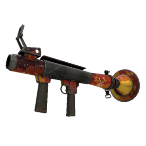 Unusual Professional Killstreak Organ-ically Hellraised Rocket Launcher (Well-Worn)