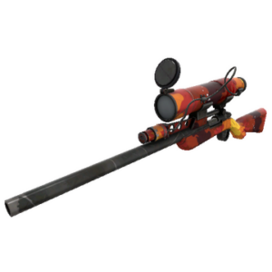 Unusual Professional Killstreak Organ-ically Hellraised Sniper Rifle (Well-Worn)