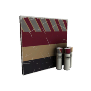 Unusual Saccharine Striped War Paint (Minimal Wear)